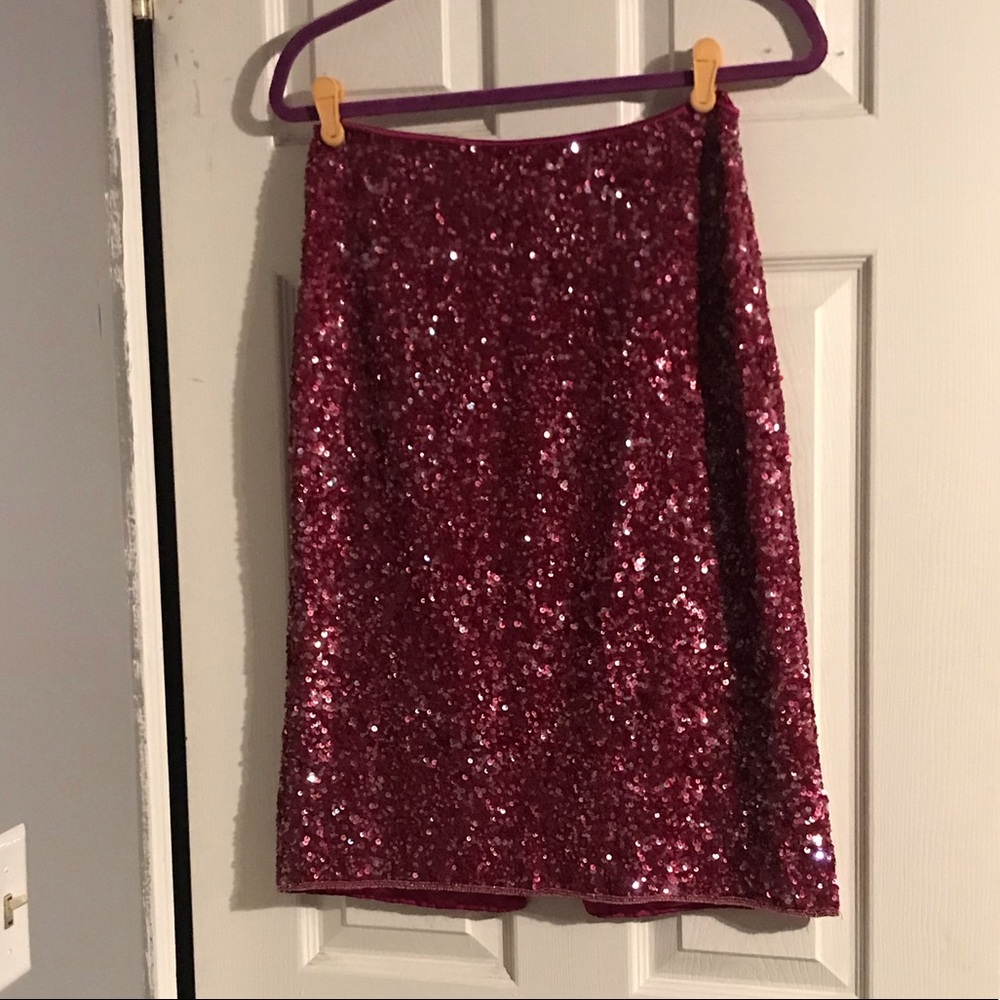 Sequin skirt